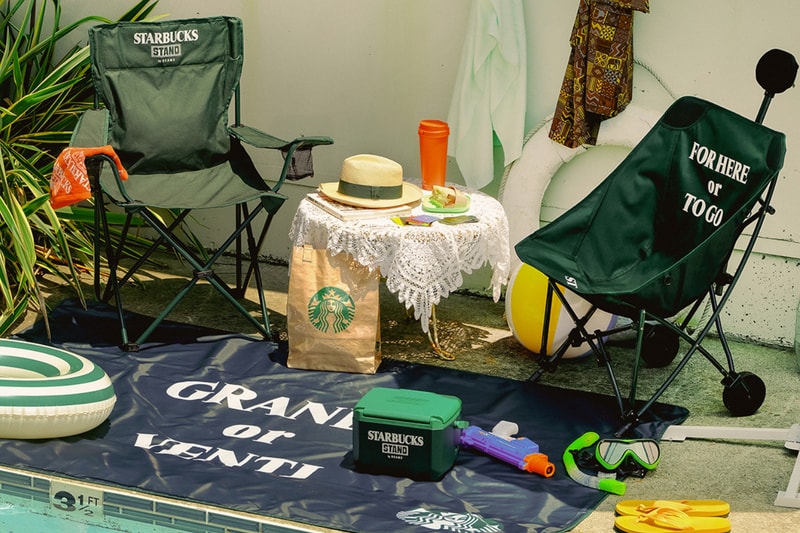 STARBUCKS STAND by BEAMS 携手 Coleman 推出户外家具系列