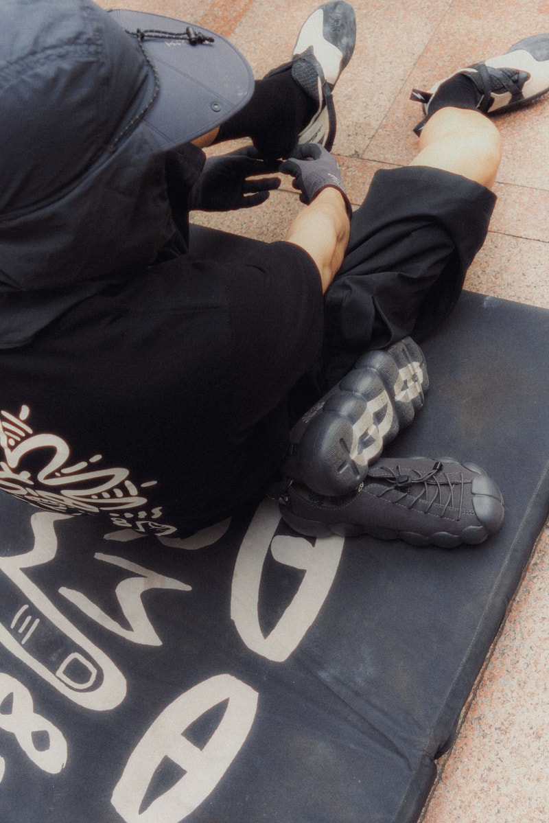 UPPERVOID x KARMA8A「SEND IT」街头抱石联名系列发布