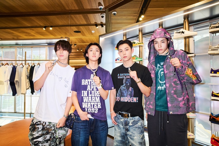 BAPE® 携手 JAY PARK & LNGSHOT 呈献《4SHOBOIZ VOL. 2: 4SHOVILLE》联名套装