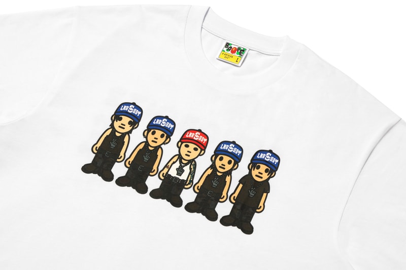 BAPE® 携手 JAY PARK & LNGSHOT 呈献《4SHOBOIZ VOL. 2: 4SHOVILLE》联名套装
