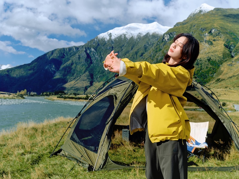 KOLON SPORT 带回 OBLI-K® 露营冲锋衣
