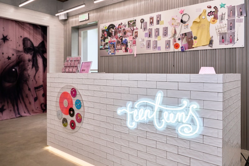 teenteens 上海首间 POP-UP 正式亮相