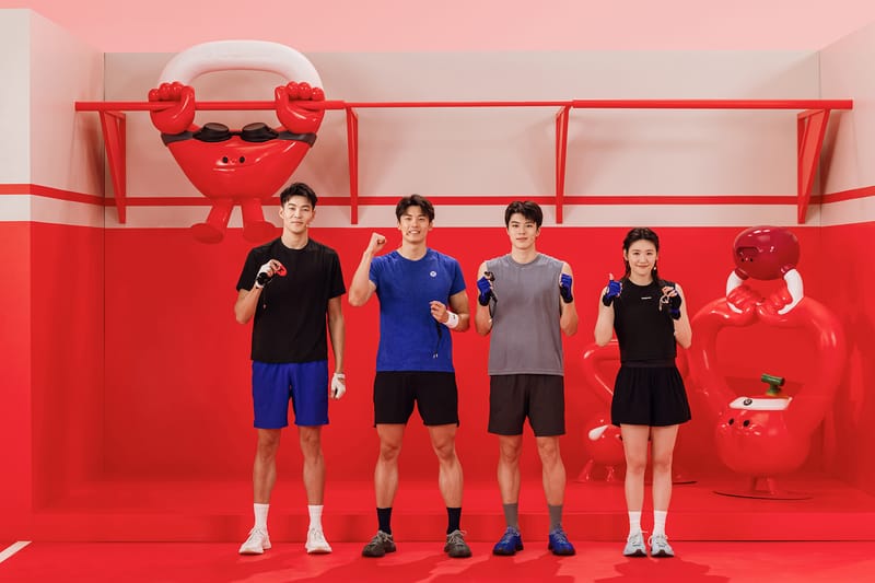 汪顺携队友亮相 lululemon「夏日乐挑战·热汗特别场」