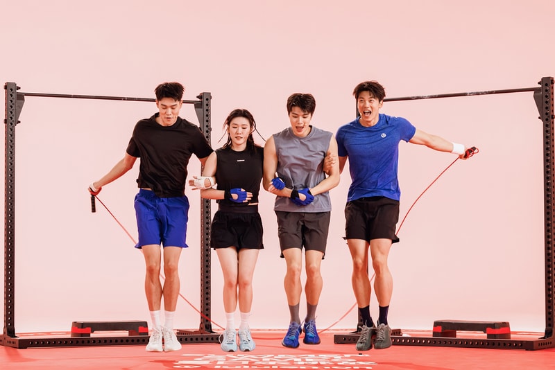 汪顺携队友亮相 lululemon「夏日乐挑战·热汗特别场」