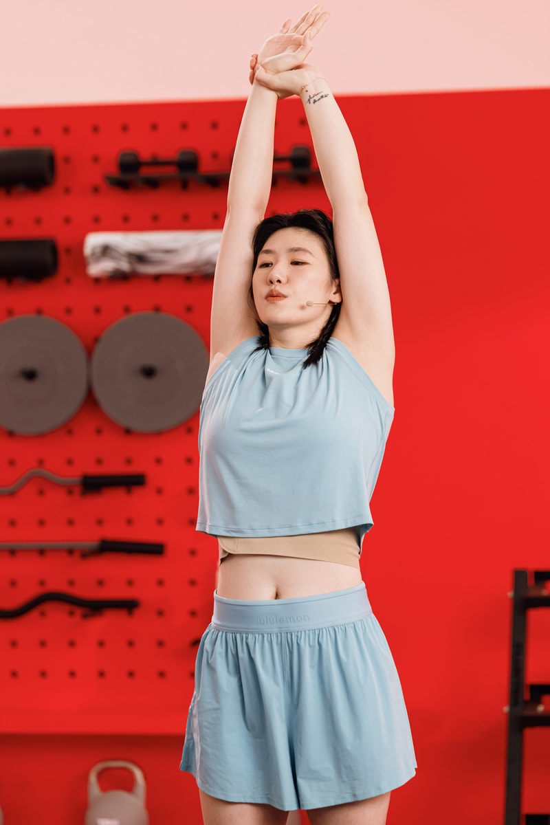 汪顺携队友亮相 lululemon「夏日乐挑战·热汗特别场」