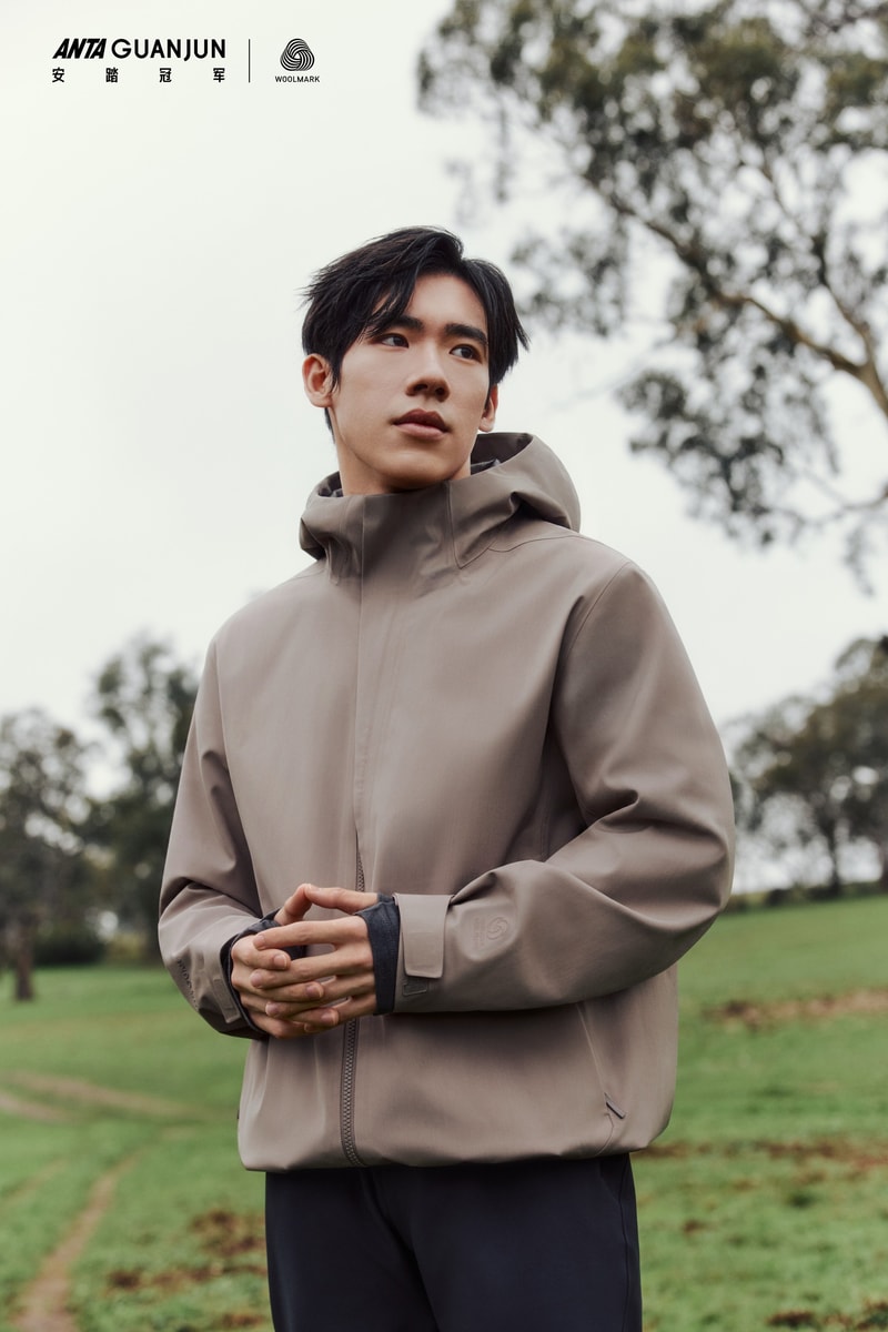 WOOLMARK 携手安踏冠军打造美丽诺羊毛系列