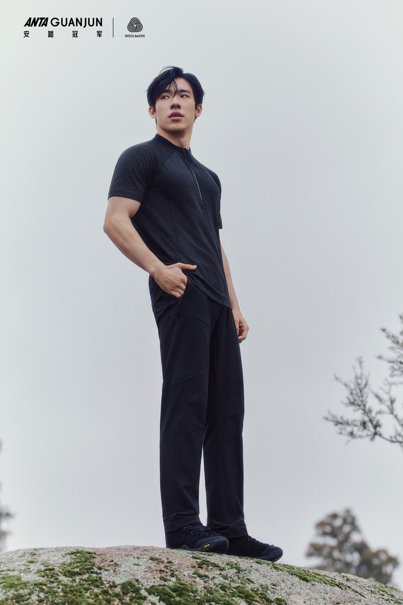 WOOLMARK 携手安踏冠军打造美丽诺羊毛系列