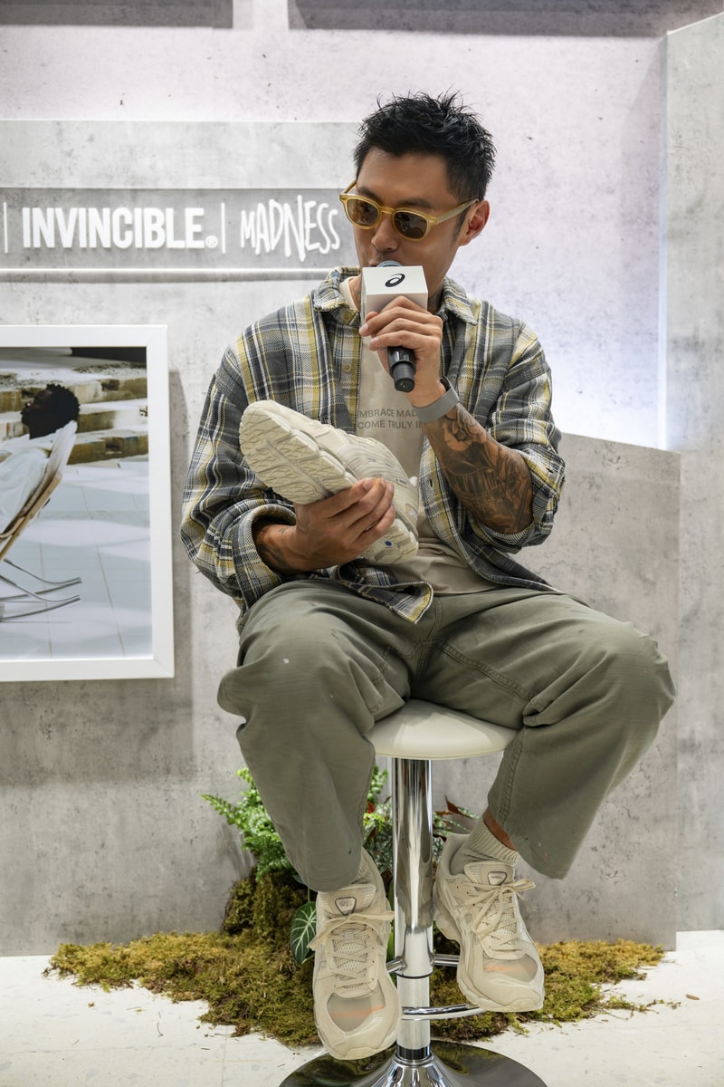 INVINCIBLE® x MADNESS x ASICS 三方联名于 ASICS 上海旗舰店率先发售