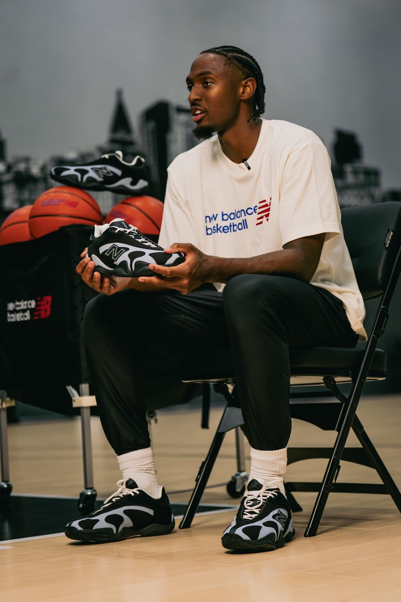 New Balance 携手 Tyrese Maxey 完成首次中国行