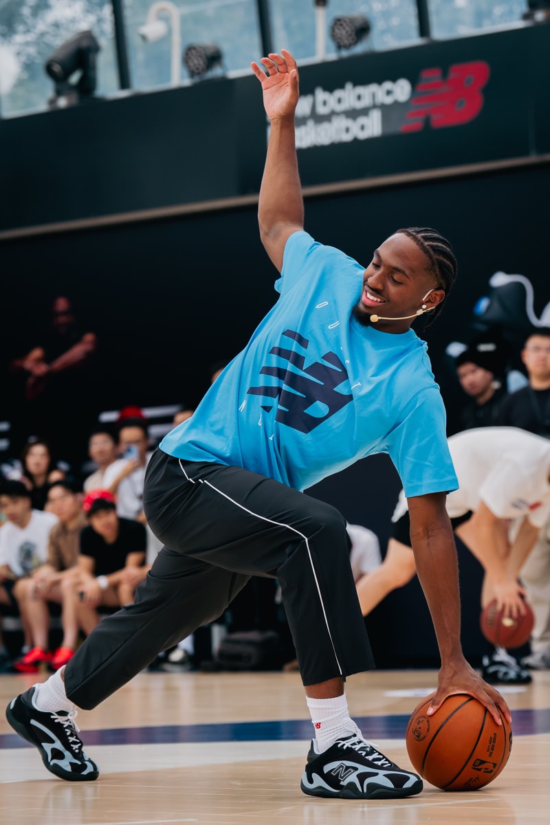 New Balance 携手 Tyrese Maxey 完成首次中国行