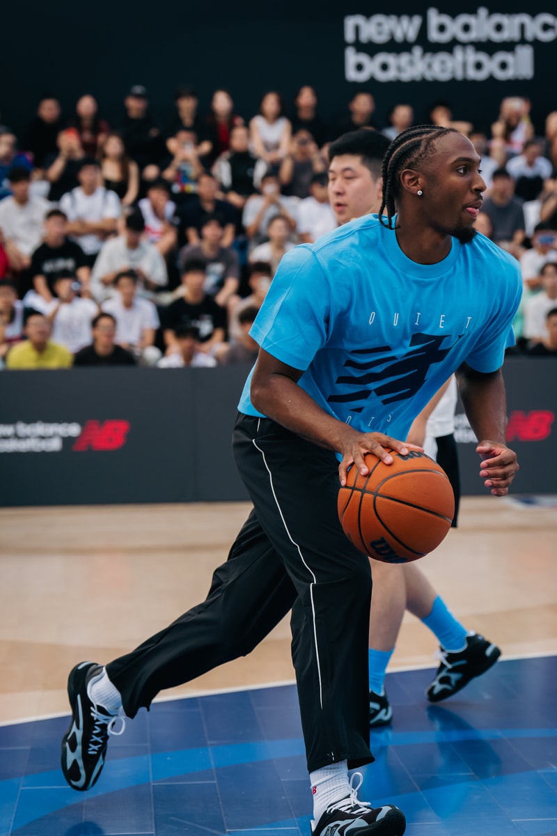 New Balance 携手 Tyrese Maxey 完成首次中国行