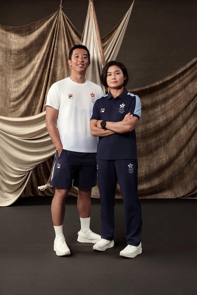 FILA 中国香港代表团全新团服胜利夹克亮相