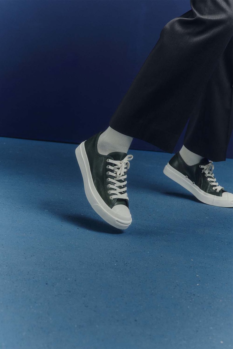 CONVERSE 以 First String 系列重新演绎经典 Jack Purcell「开口笑」鞋型