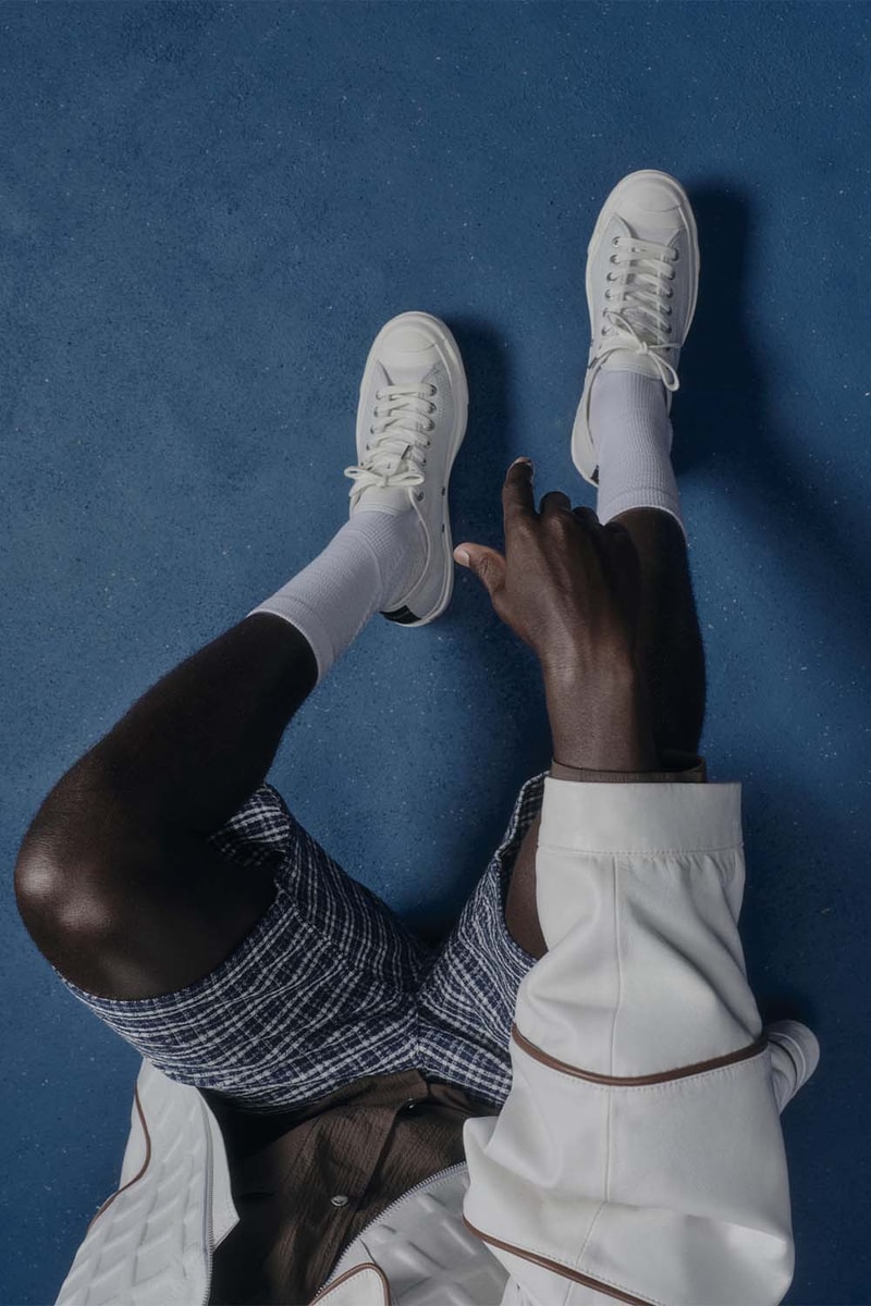 CONVERSE 以 First String 系列重新演绎经典 Jack Purcell「开口笑」鞋型