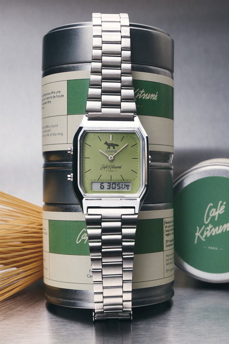Casio 携手 Café Kitsuné 推出联名腕表