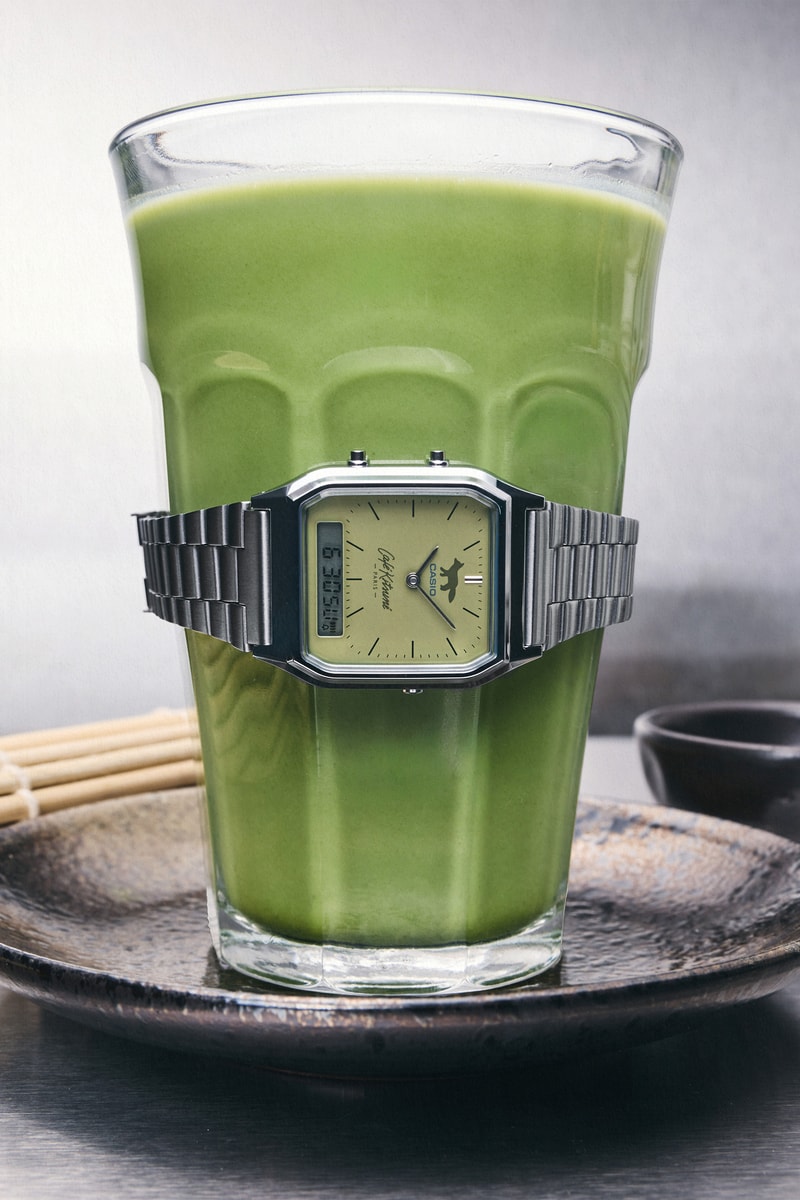 Casio 携手 Café Kitsuné 推出联名腕表