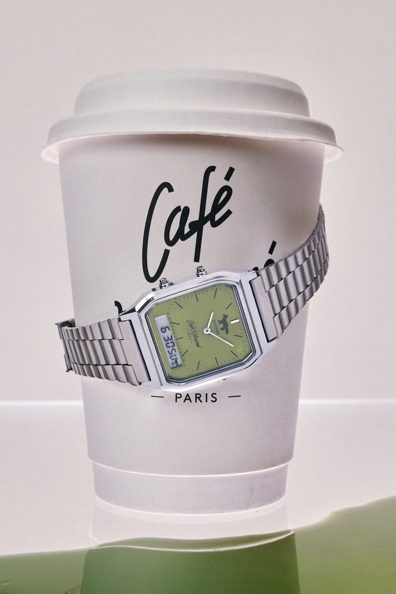 Casio 携手 Café Kitsuné 推出联名腕表