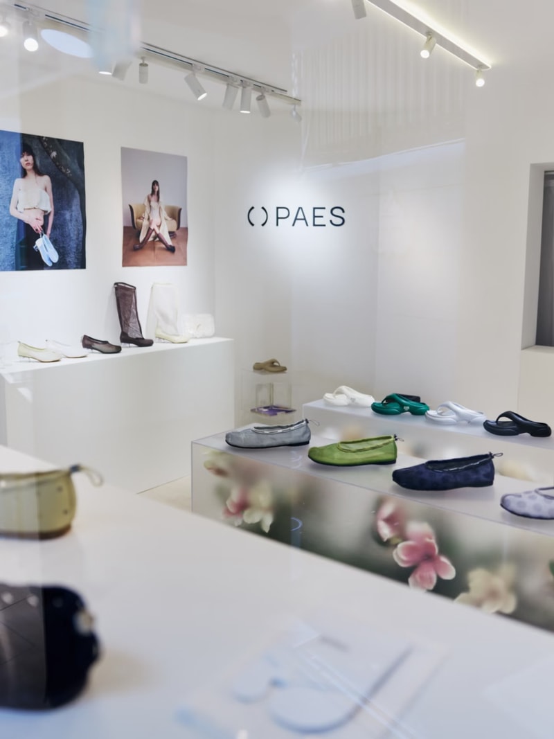 （ ）PAES 中国首家限时店登陆上海武康路
