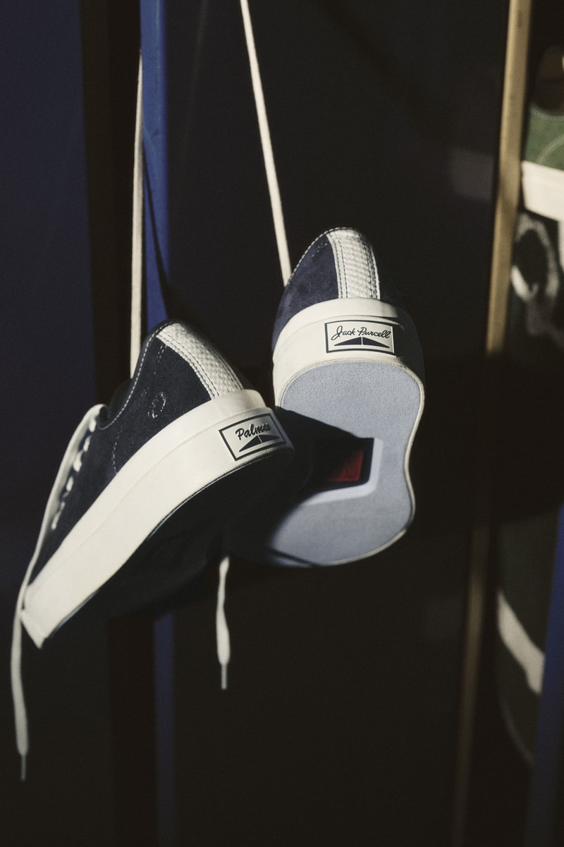 Converse 携手 Palmes 推出全新联名 Jack Purcell PDM「开口笑」