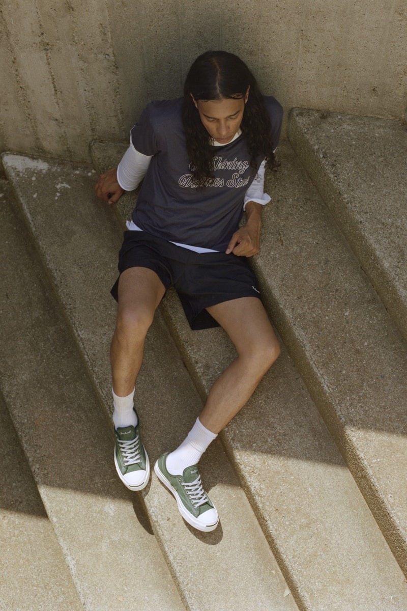 Converse 携手 Palmes 推出全新联名 Jack Purcell PDM「开口笑」