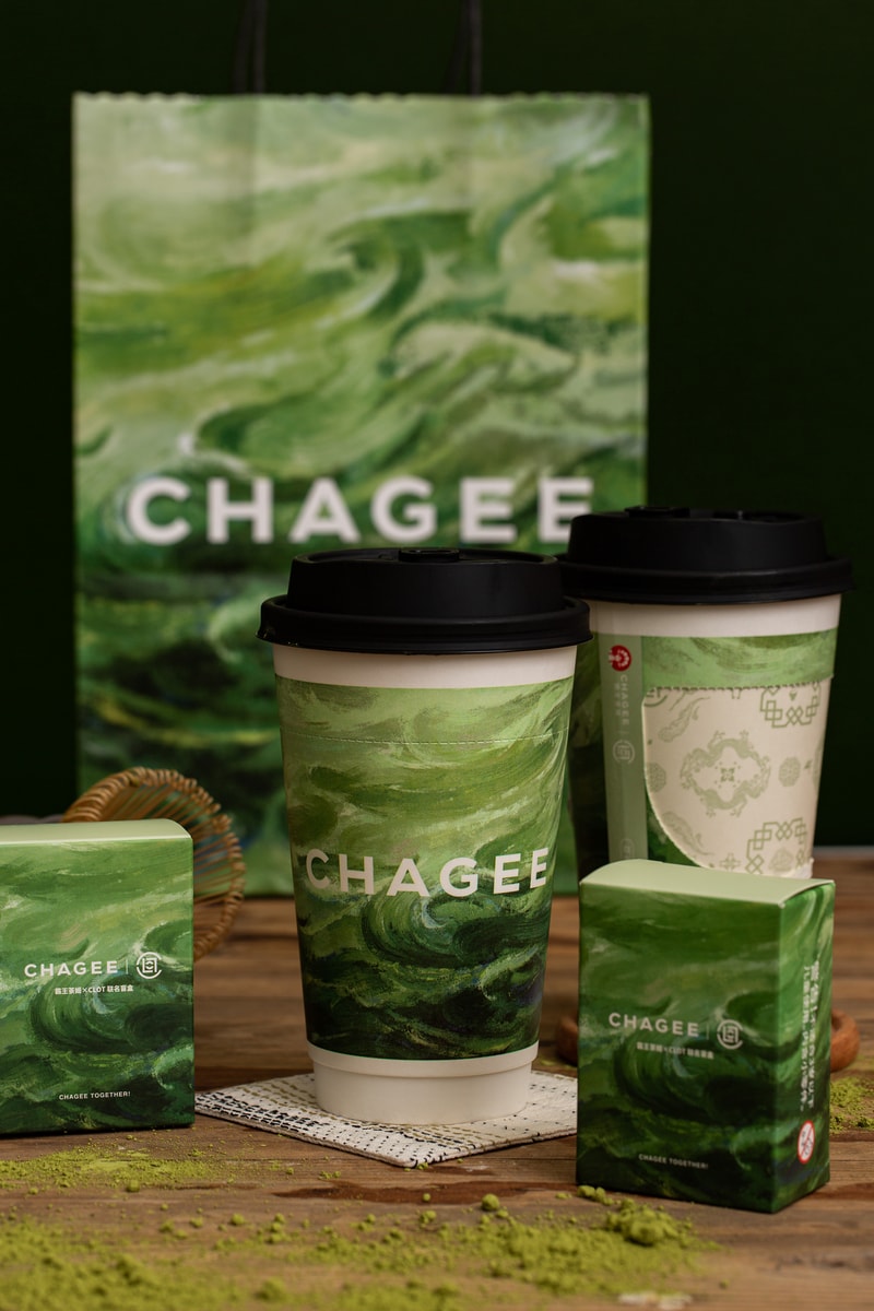 霸王茶姬 x CLOT 推出联名抹茶系列