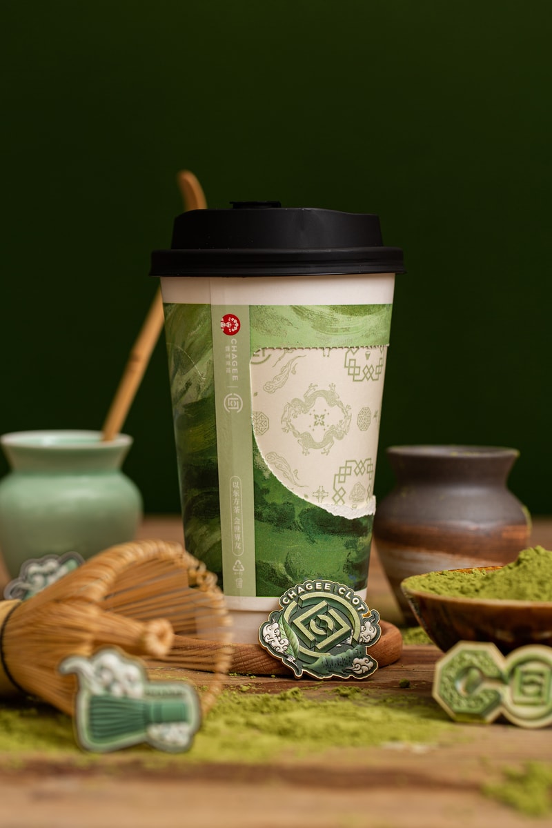 霸王茶姬 x CLOT 推出联名抹茶系列