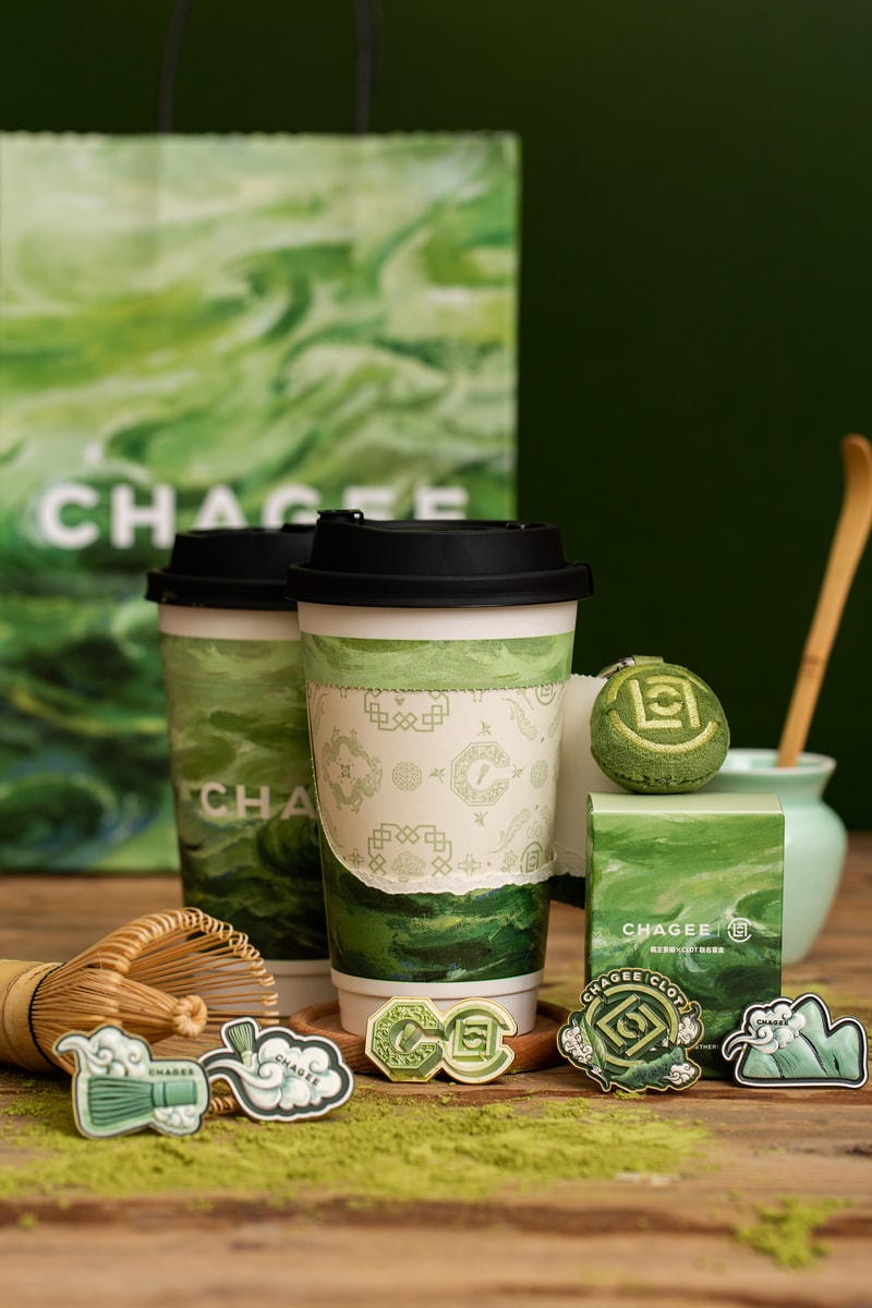 霸王茶姬 x CLOT 推出联名抹茶系列