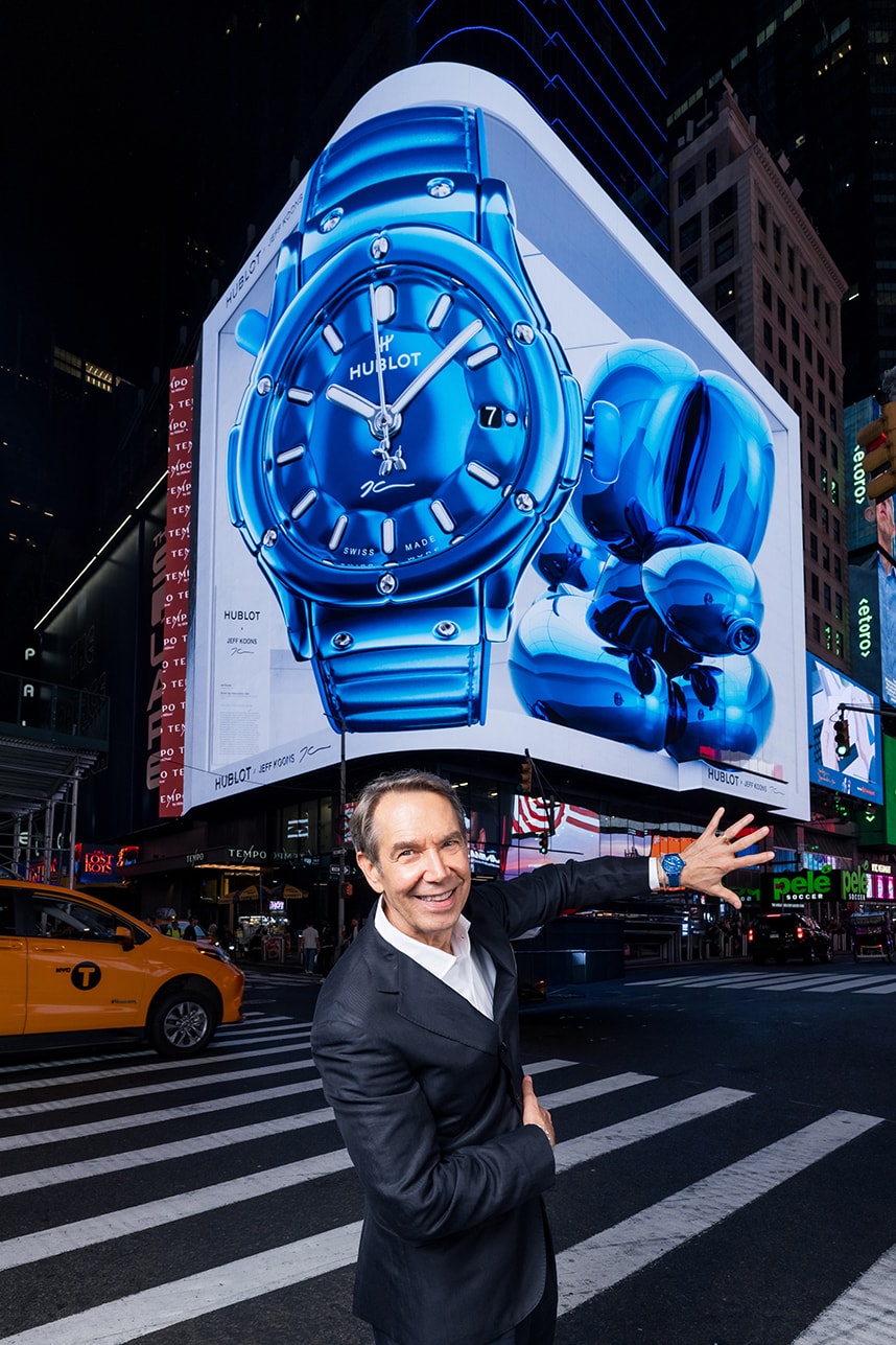 Jeff Koons 关于形态转化的艺术创作，如何在 Hublot 重新成立？