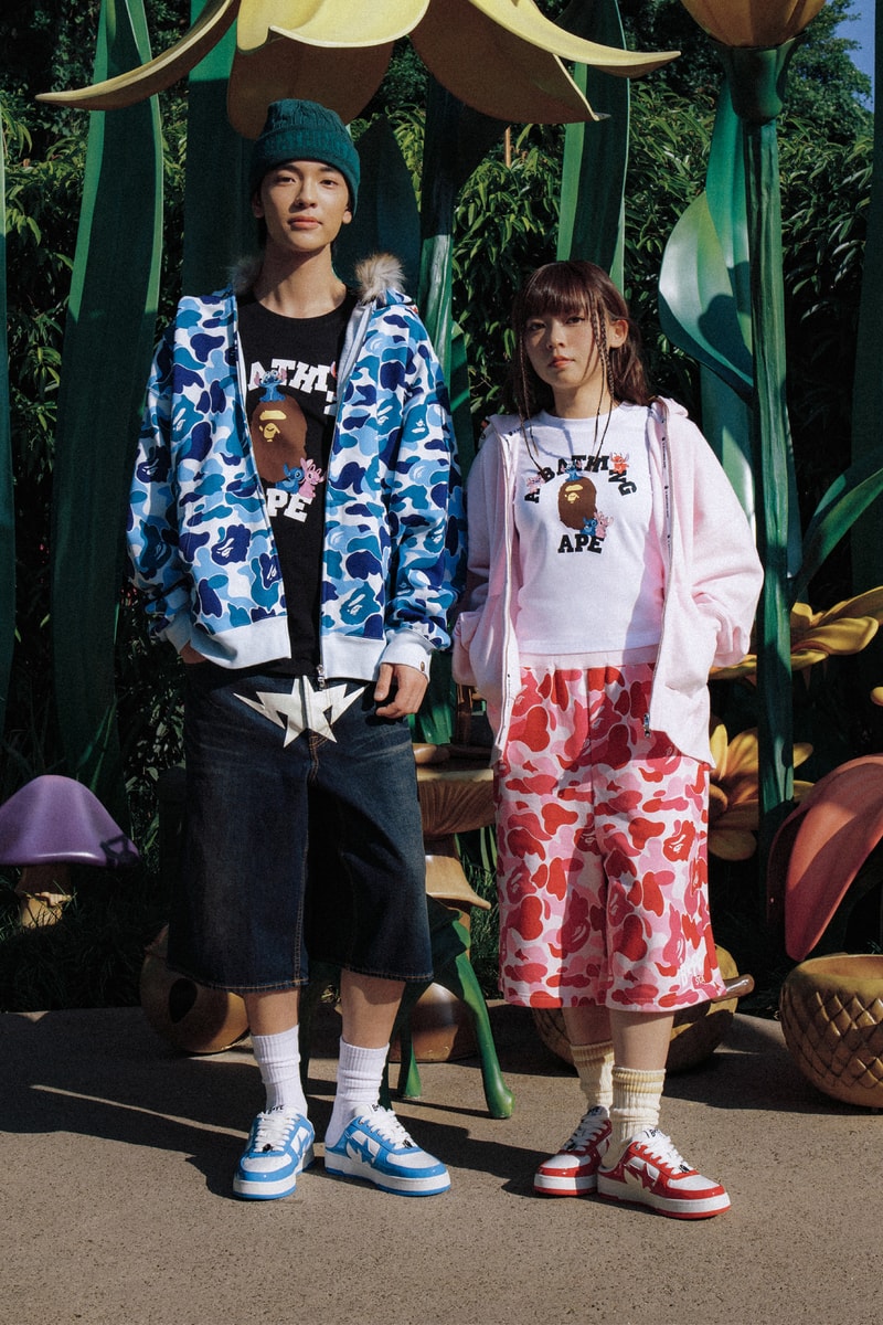 BAPE® x STITCH 联名系列发布
