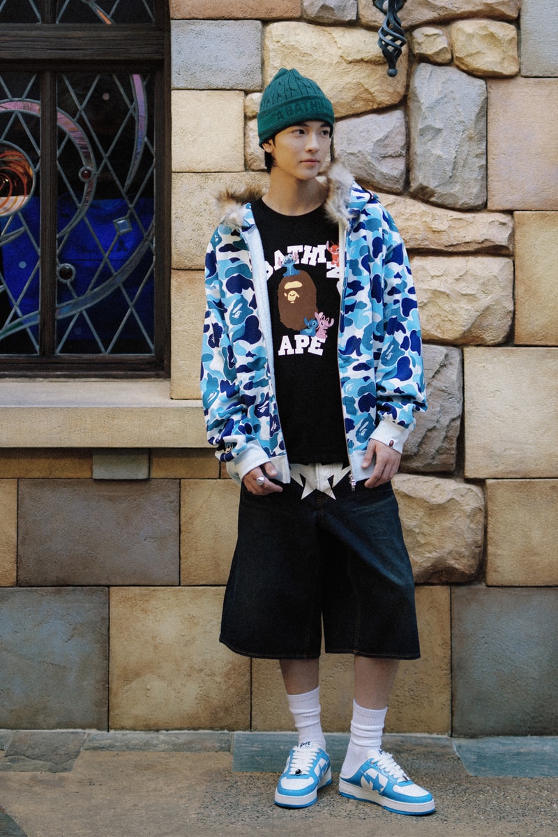 BAPE® x STITCH 联名系列发布