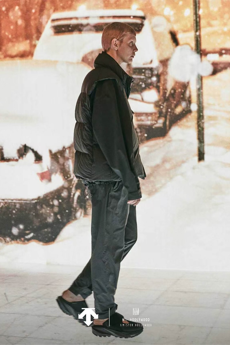 DESCENTE 携手 N.HOOLYWOOD 推出首个联名系列