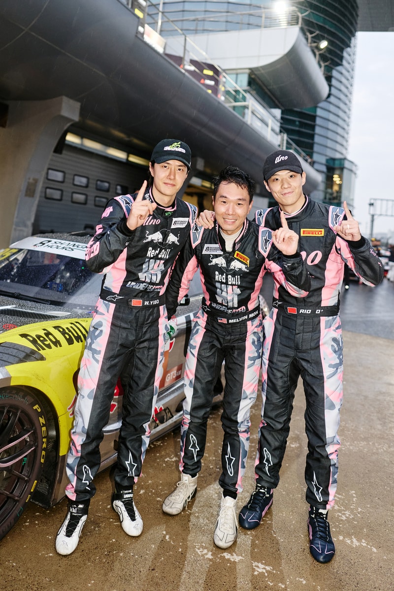 赛车手王一博获得上海 8 小时耐力赛 GT3 SA 组别冠军