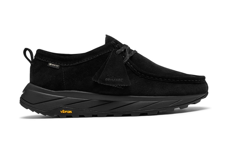 Clarks Walla Eden GTX「Black」以全粒面皮革及 GTX 防護從容應對雨天