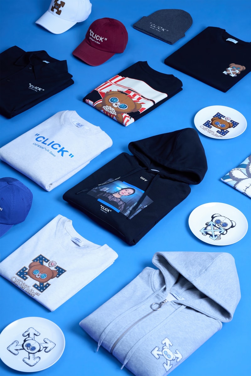 Off-White™ 携手 JISOO 推出「CLICK」联名系列