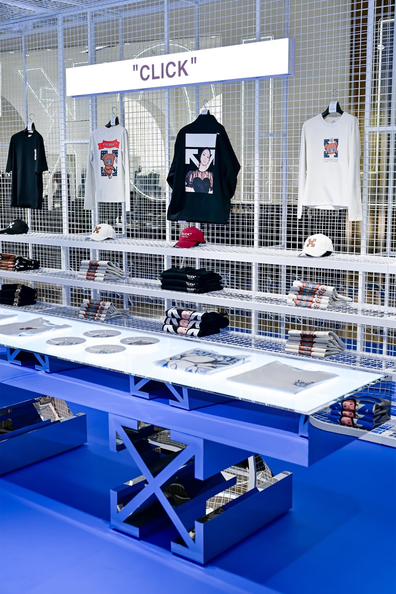 Off-White™ 携手 JISOO 推出「CLICK」联名系列