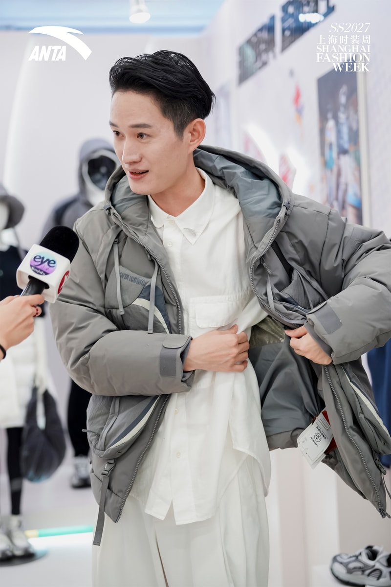 ANTA 携手设计师陈鹏亮相上海时装周
