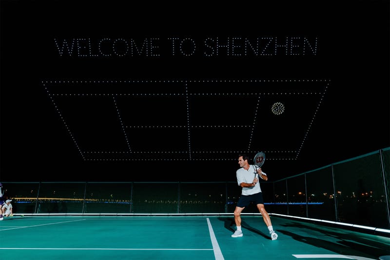 On 携手 Roger Federer 亮相深圳