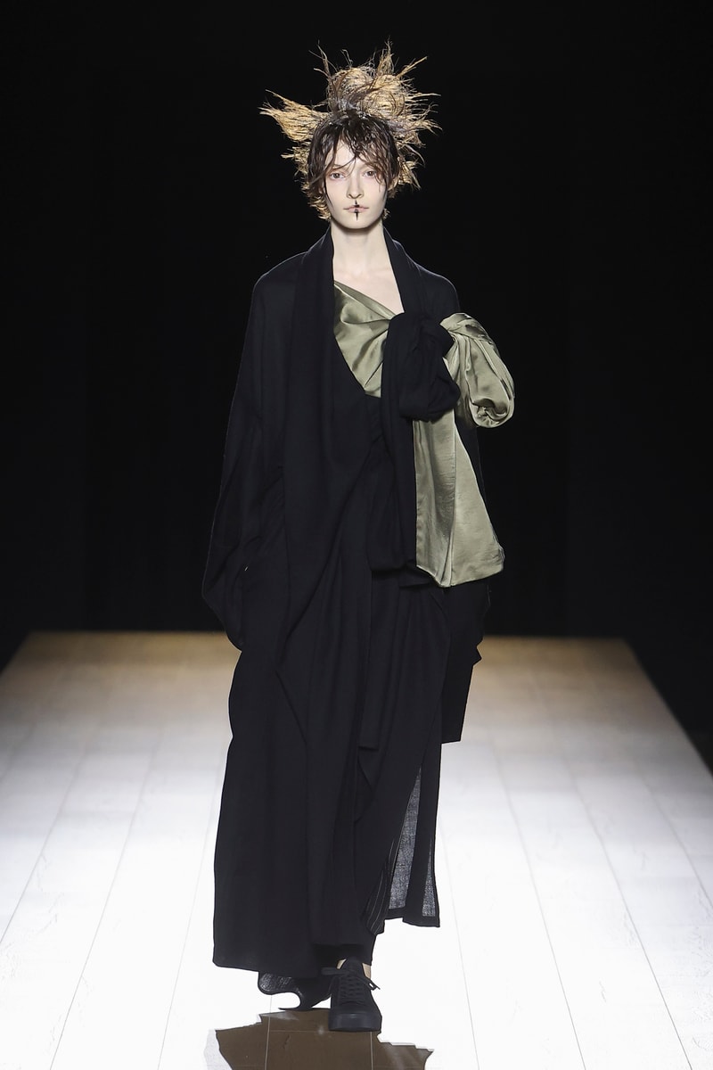 Yohji Yamamoto 发布 2026-27 秋冬男女装系列