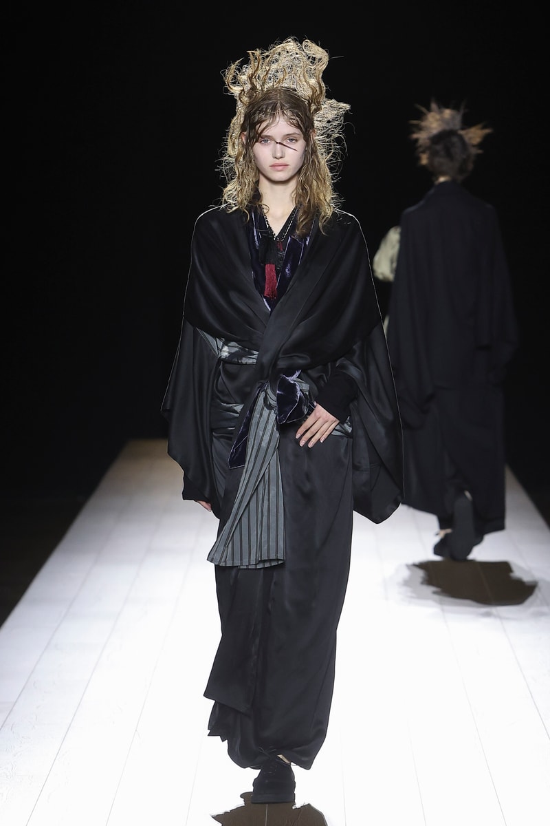 Yohji Yamamoto 发布 2026-27 秋冬男女装系列