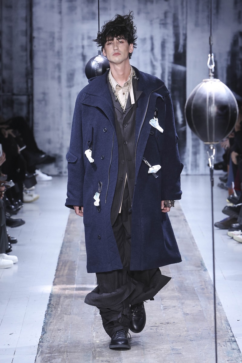 Yohji Yamamoto 发布 2026-27 秋冬男女装系列