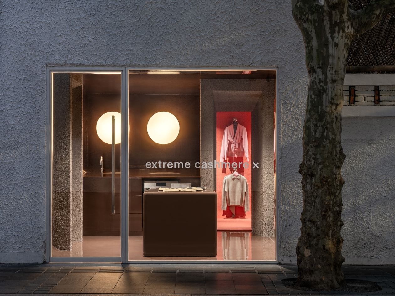 extreme cashmere 上海首店正式开幕