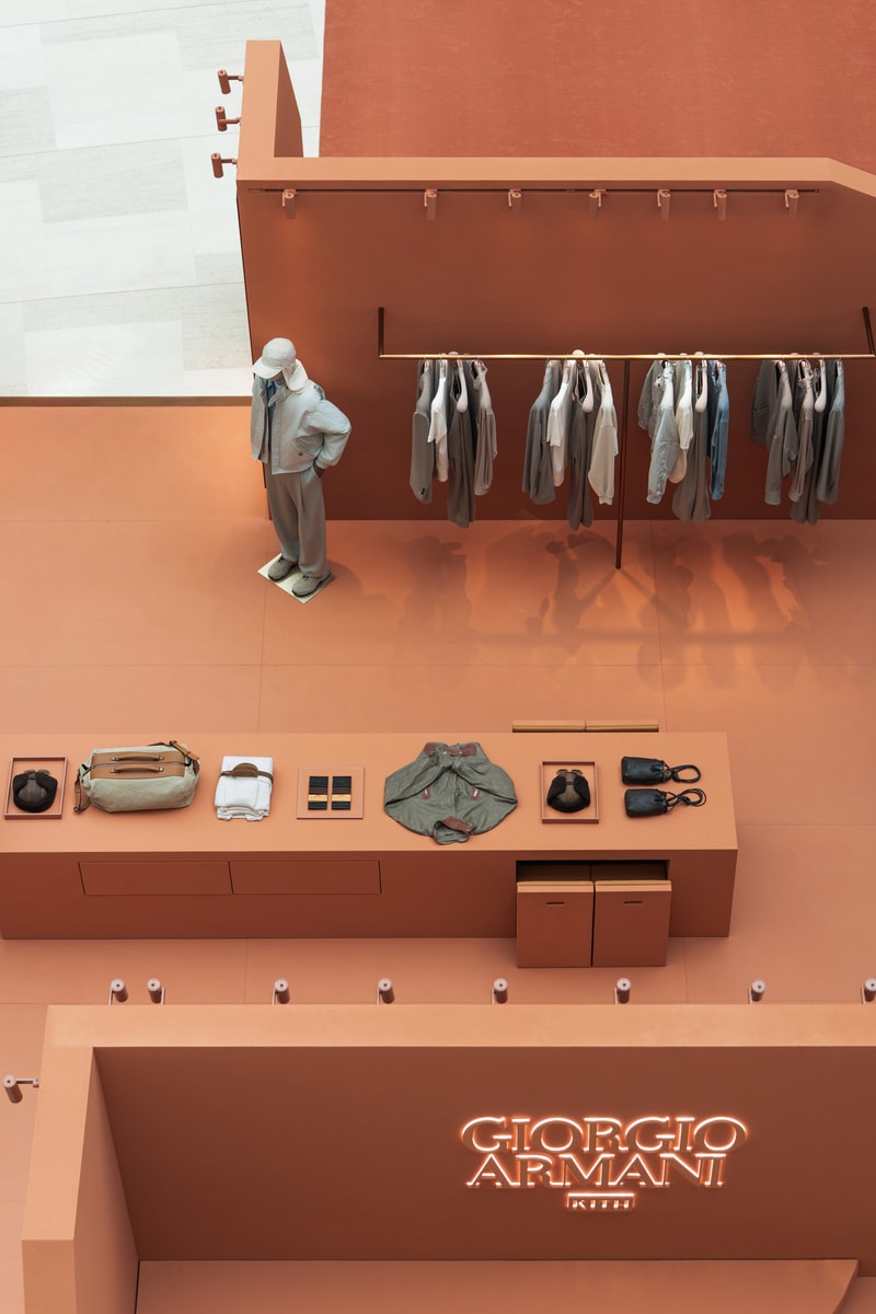 Giorgio Armani x Kith 限时体验空间登陆上海