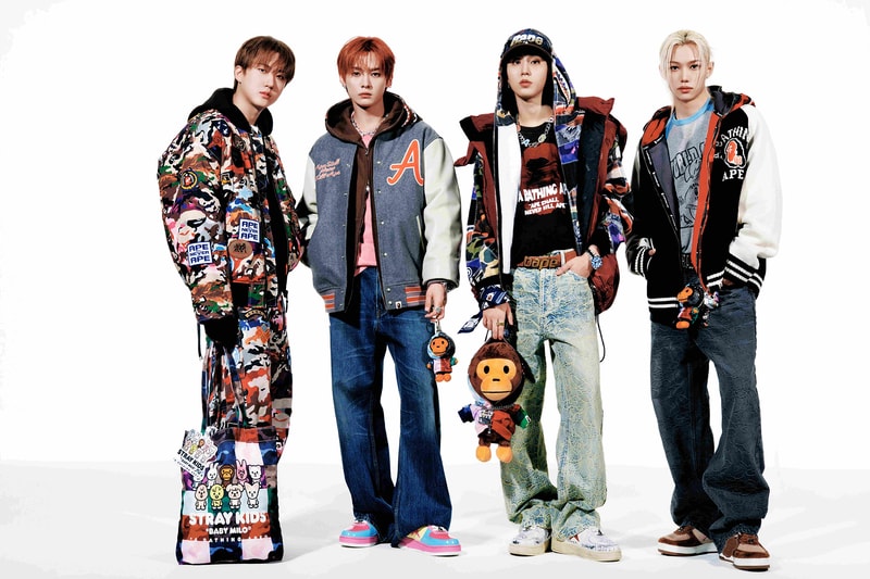 BAPE® 携手 Stray Kids 推出全新联名系列