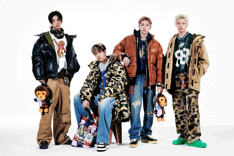 BAPE® 携手 Stray Kids 推出全新联名系列