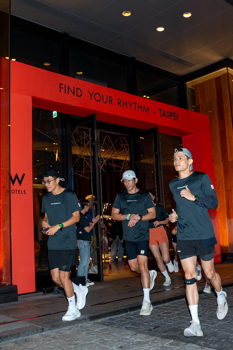 W 酒店x SAYSKY 落日慢跑企划「FIND YOUR RHYTHM」台北站亮点回顾