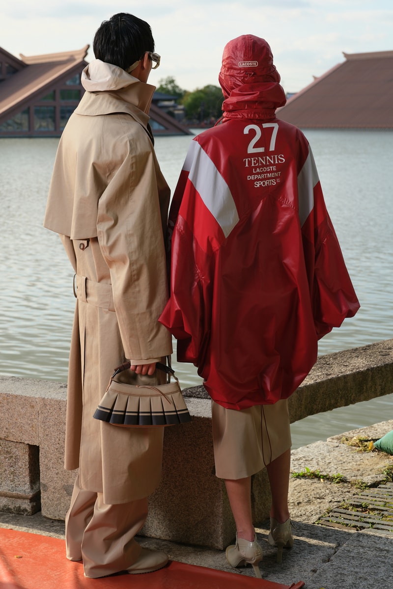 LACOSTE 2026 秋冬大秀登陆上海广富林公园，「被雨中断的比赛」续写中法文化交融新章