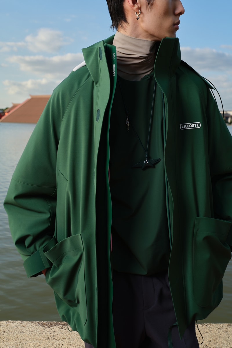 LACOSTE 2026 秋冬大秀登陆上海广富林公园，「被雨中断的比赛」续写中法文化交融新章