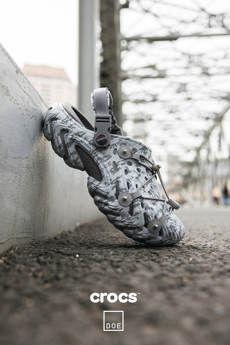 探索都市现代轮廓，DOE x Crocs 联名系列全新发布