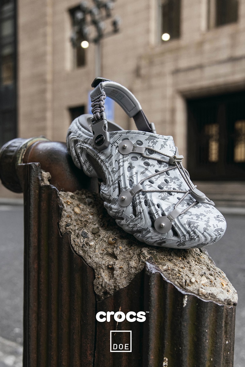 探索都市现代轮廓，DOE x Crocs 联名系列全新发布