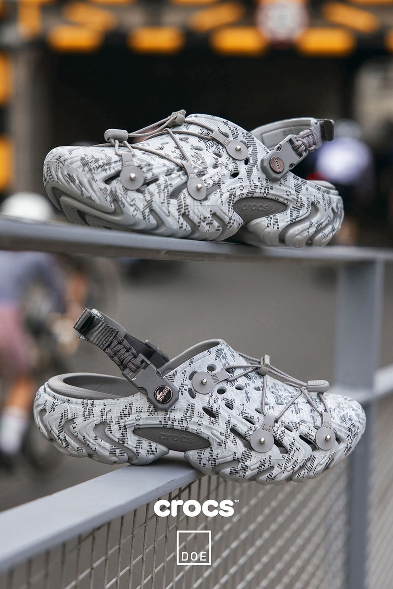 探索都市现代轮廓，DOE x Crocs 联名系列全新发布